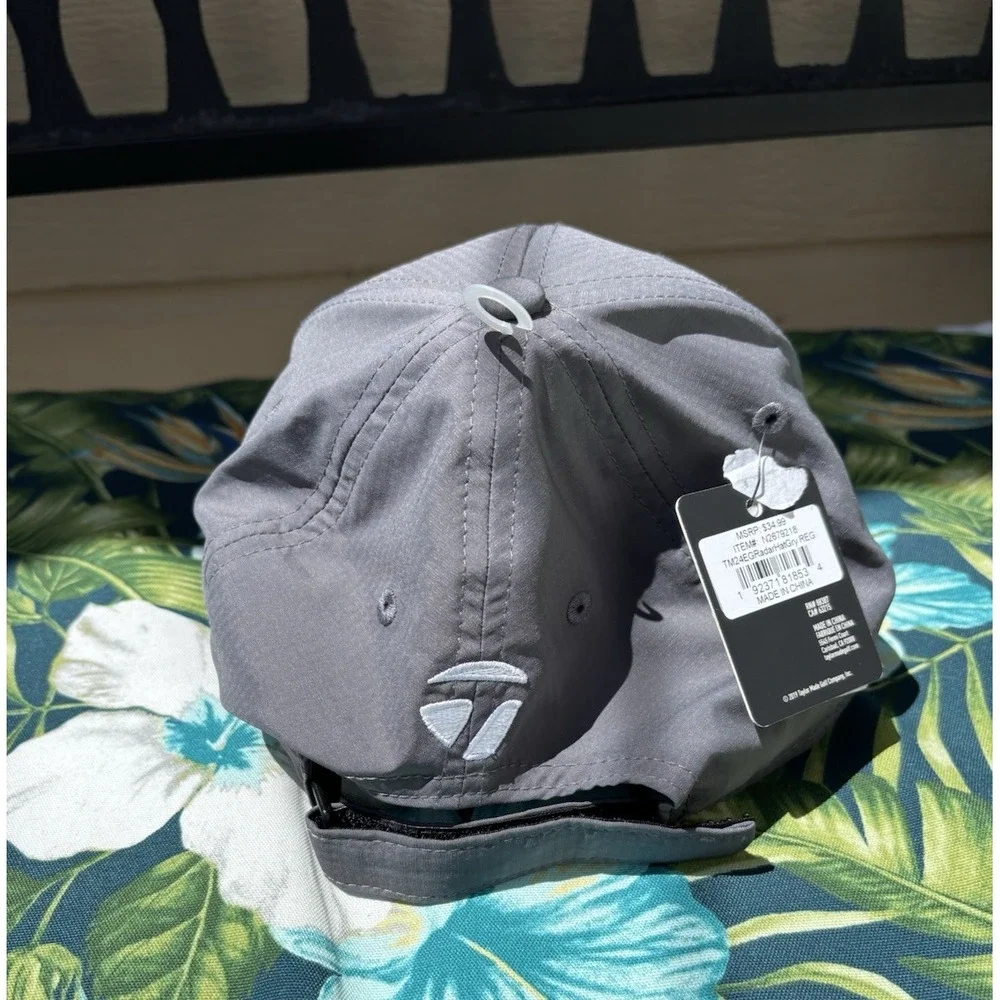 Taylor Made Mens Evergreen Radar Hat Adjustable Golf Cap NEW